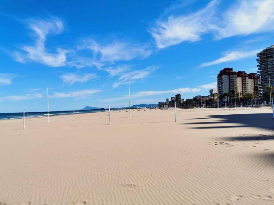 Апартаменты Playa Gandia Segunda Linea ,Vistas Al Mar Playa de Gandia Экстерьер фото